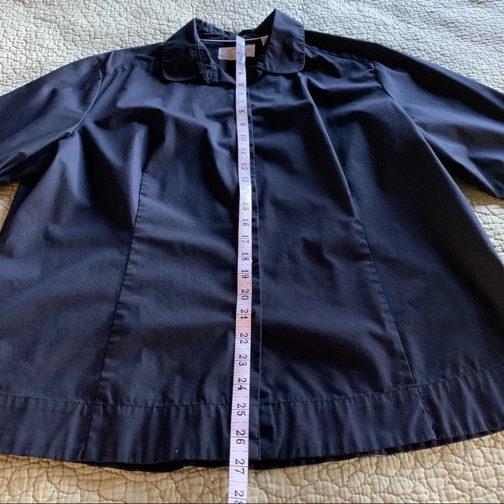 Riders by Lee Black Button Front Shirt Size XXL - Picture 7 of 12